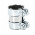 X Autohaux Exhaust Pipe Sleeve Connector Clamp Coupler For Vw Golf Jetta Passat 62 94 Mm