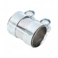 X Autohaux Exhaust Pipe Sleeve Connector Clamp Coupler For Vw Golf Jetta Passat 62 94 Mm