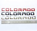 Yoaoo 1x Oem Black Colorado Nameplate Emblem Letter Badge Replacement For Gm 07-16 Glossy Shiny