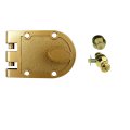 Nu-set Lock Jimmy Proof Style Intering Single Cylinder Deadbolt Lock And Economic Contractor Lockset Bronze Brass 2728-1 