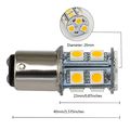 Grv Ba15d 1142 1076 1176 High Bright Car Led Bulb 13-5050smd Ac Dc12v 24v Warm White Pack Of 10