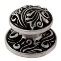 Vicenza Designs K1113 Liscio Knob Large Antique Nickel 