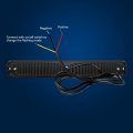 Rigidon 2 Pack Led Emergency Strobe 12 White Blue Surface Mount Flashing Lights For Trucks Car Grille Off-road Warning