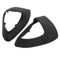 Black Inner Rearview Mirror Rubber Boots For Honda Goldwing Gl1800 2001 To 2017 Pair Of 