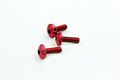 Hk Moto- Complete Fairing Bolts Screws Fasteners Kit For Suzuki Gsxr 600 750 1000 Red