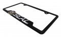 Navy Seal 3d Black Metal Cutout License Plate Frame