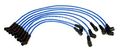 Rc-eux068 Spark Plug Wire Set 8 Wires With High Temp Silicone Jacket And Stainless Steel Terminals Blue Black 