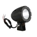 Super Bright Offroad 2 Round Led Fog Light Pods For Motorcycle 6000k Cool-white Long Range Spot Beam Rugged Die-cast Aluminum