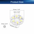 Bettomshin 15pcs 5730 300ma 3w 6500k Led Chip Bulb Super Bright High Power Or Floodlight
