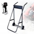 Outboard Boat Motor Stand Folding Engine Carrier Cart Dolly Storage Pro Heavy Duty Multi Purposed 110lbs Capacity For Repair 