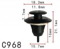 Autobahn88 Trim Panel Clip Compatible With Toyota Oem 7549360020 Pack Of 20