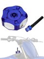 Jfg Racing Dirt Bike Gas Cap Cnc 6061 Aluminum Fuel Tank With Vent Hose For Yz250 Yz85 Yz125 04-23 Yz250f Yz450f 04-13 Yz125x 