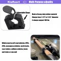 Kiaruert Quick-release Rubber Clamp Rubber Mount Clamps From 1 1-1 2 In Diameter Tools Used By Vehicle On Off-road Vehicles
