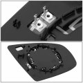 Without Auto Dimming Bm1324108 Factory Style Flat Side View Mirror Glass Lens Manual Adjust Compatible With Bmw X5 X6 2007-2014