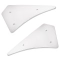 Chrome Side Frame Panel Plates For Monster Mega Moto Mm80 Mmb80 80cc Mmb105 105cc And Oryxearth Mini Bike Heavy Duty Metal 