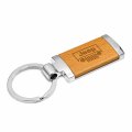 Ipick Image Made For Jeep Grill Laser Engraved Maple Wood Chrome Metal Trim Key Chain
