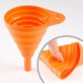 Kiwav Motorcycle Silicone Foldable Collapsible Oil Funnel 