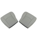 Driver Passenger Side Bottom Replacement Perforated Leather Seat Covers Light Gray For Cadillac Srx 2003 2004 2005 2006 2007 