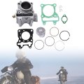 Motorcycle 52 4mm Cylinder Piston Gasket Repair Kit Replacement For 12100-kzr-600 Honda Pcx125 Lead125 Click125i 
