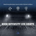 Auto Dynasty L-led Drl Front Bumper Driving Fog Light Lamps With Adapter And Wiring Harness Compatible Chevy Silverado 1500