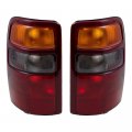 Tail Light Assemblies For 2000 2001 2002 2003 Tahoe Suburban Yukon Xl New Body Style Red Housing Dot Stamped 1222-0032lr Set 