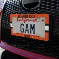 Oklahoma State University Dad License Plate Tag Frame