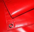 Tarp Heavy Duty Red 4 X 5 Feet Waterproof 18 Oz Vinyl W Reinforced Edges 