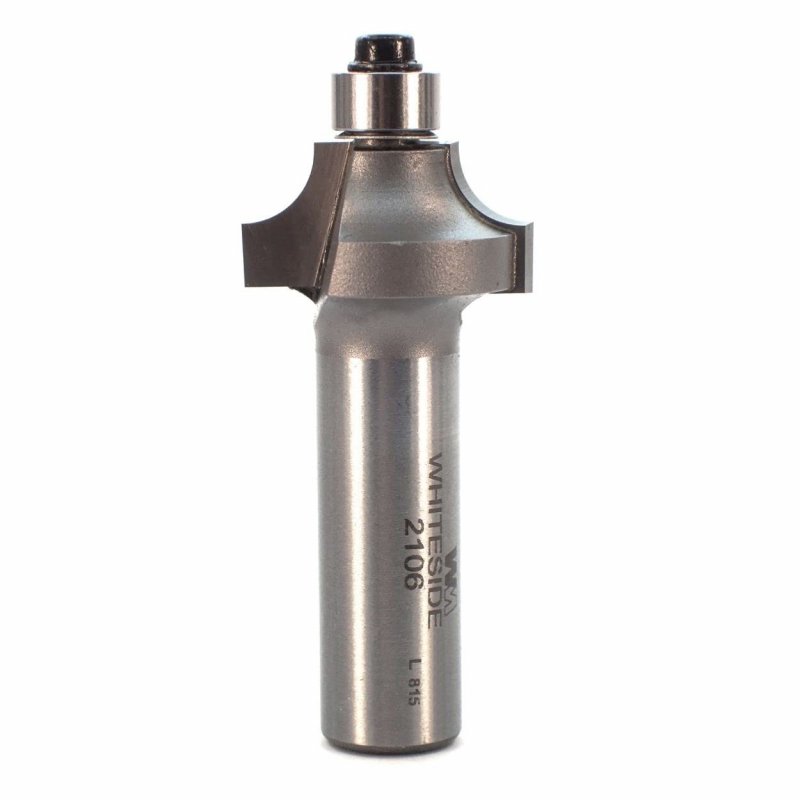 2106 Beading Router Bit 4 In Radius Large Diameter Shank 1 2 Cutting Length Carbide Tipped Cut