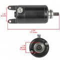 Caltric Starter Compatible With Kawasaki Ex250 Ex-250 Ninja 250r 1988-1990 1992-2012