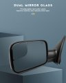 Ocpty New Towing Mirror Power Adjusted Heated Black Compatible With 2002-2008 For Dodge Ram 1500 2003-2009 2500 3500