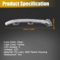 X Autohaux 1 Pair Car 3 Led Front Left And Right Side Mirror Turn Signal Light 5gd949101 5gd949102 For Vw Golf 2012-2018