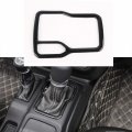 Rt-tcz For Wrangler Jl Gear Shift Panel Cover Decor Trim Carbon Fiber Interior Accessories Jeep Jlu Gladiator Jt 2018 Up 