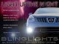 2008 2009 2010 Nissan Rogue Xenon Halogen Fog Lamps Driving Lights Kit