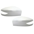 Spieg Side View Mirror Cover Set For 2013-2018 Nissan Altima Sentra Material White Pair Housing Cap 96374-3th1a And 96373-3th1a 