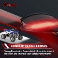 3 Wire Rear Brake Led Tail Light Replacement For 50cc 70cc 90cc 110cc 125cc 150cc Motorcycle Scooter Dirt Pit Bike Off-road Atv