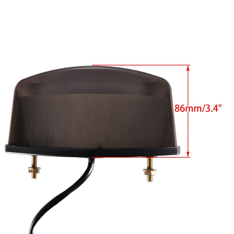 3 Wire Rear Brake Led Tail Light Replacement For 50cc 70cc 90cc 110cc 125cc 150cc Motorcycle Scooter Dirt Pit Bike Off-road Atv