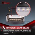 3 Wire Rear Brake Led Tail Light Replacement For 50cc 70cc 90cc 110cc 125cc 150cc Motorcycle Scooter Dirt Pit Bike Off-road Atv