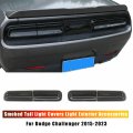 Smoked Tail Light Covers Exterior Accessories Fits For Dodge Challenger 2015-2023