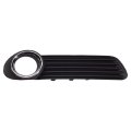 Fog Light Cover For Toyota Avalon 2008 2009 2010 Driver And Passenger Side Pair Painted Black With Chrome Molding Dot Certified