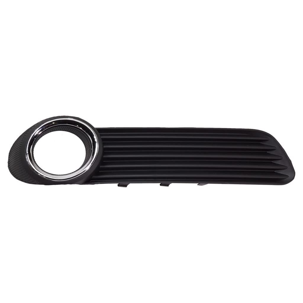 Fog Light Cover For Toyota Avalon 2008 2009 2010 Driver And Passenger Side Pair Painted Black With Chrome Molding Dot Certified