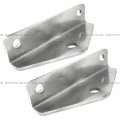 2pcs Door Mirror Mounting Angle For Bracket Arm Stainless Fit After 2005 Peterbilt 335 340 357 382 385 386 325 330 348 388 389