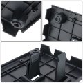 Factory Style Front License Plate Mounting Bracket Compatible With Sonata Eco Gl Gls Tech Limited Se Sel 18-19 Matte Black