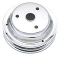 Trans-dapt 9607 Chrome Crankshaft Pulley 