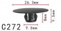 Autobahn88 Hood Insulation Clip Compatible With Mitsubishi Oem Mu481187 Pack Of 20
