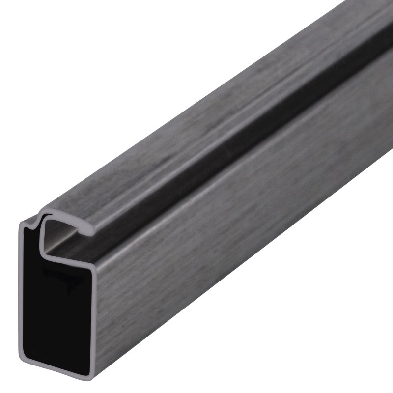 Crl Mill Finish 3 4 X 8 Roll Formed Aluminum Screen Frame 12 Ft Long