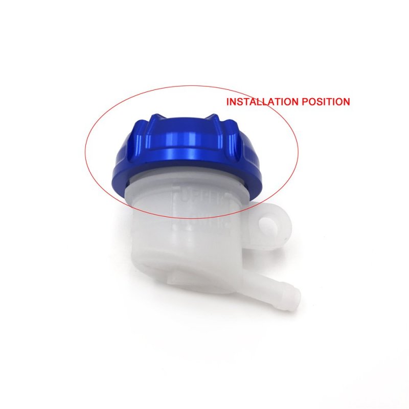 Httmt 249008-cap- 38mm Clutch Brake Reservoir Cap Front Rear For Suzuk Gsxr 600 750 1000 Sv Tl Blue