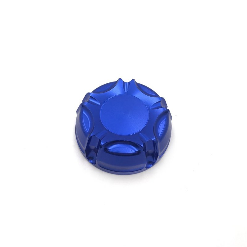 Httmt 249008-cap- 38mm Clutch Brake Reservoir Cap Front Rear For Suzuk Gsxr 600 750 1000 Sv Tl Blue