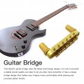 Gold Roller Bridge Saddle Tune-o-matic For Epiphone Les Paul Sgs Dot 52mm String Spacing E To E