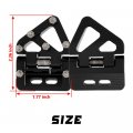 Changcheng Cnc Rear Folding Brake Pedal Step Plate Tip 6061 Aluminum Stainless Steel For 125-450 Xc Xcf Sxf 2016 125-500 Xcw Sx
