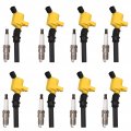 Set Of 8 Dg508 Ignition Coils And Sp479 Spark Plugs For 5 4 V8 1998 1999 2000 2001 2002 2003 2004a Ford Expeditiona F150 F250 